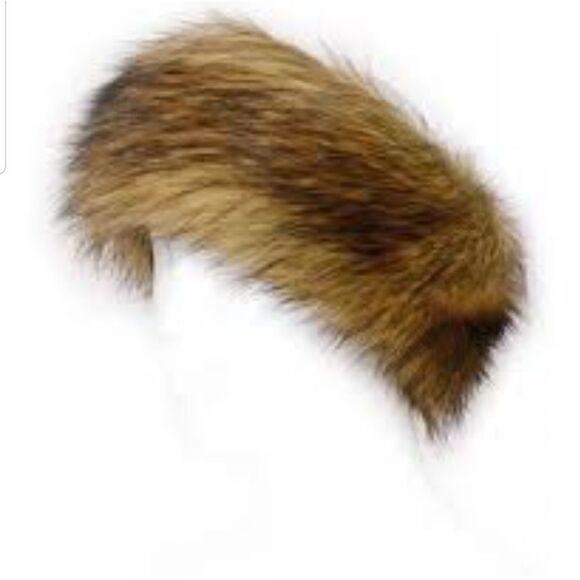 CODE Women Faux Fur Headband Sz onesize - Picture 1 of 6